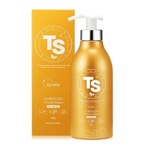 TS keratin shampoo 500ml for damaged hair and dry scalp